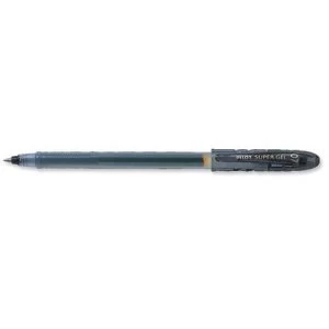Image of Pilot BegreeN Supergel Rollerball Pen Gel 0.7mm Black Pack of 10 Pens