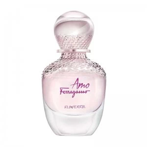 Image of Salvatore Ferragamo Amo Flowerful Eau de Toilette For Her 100ml