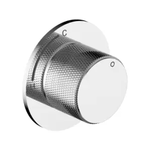 Image of Chrome Single Outlet Shower Valve Zanda