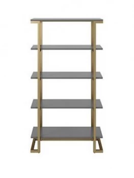 image of Cosmoliving Camila Bookcase- Grey