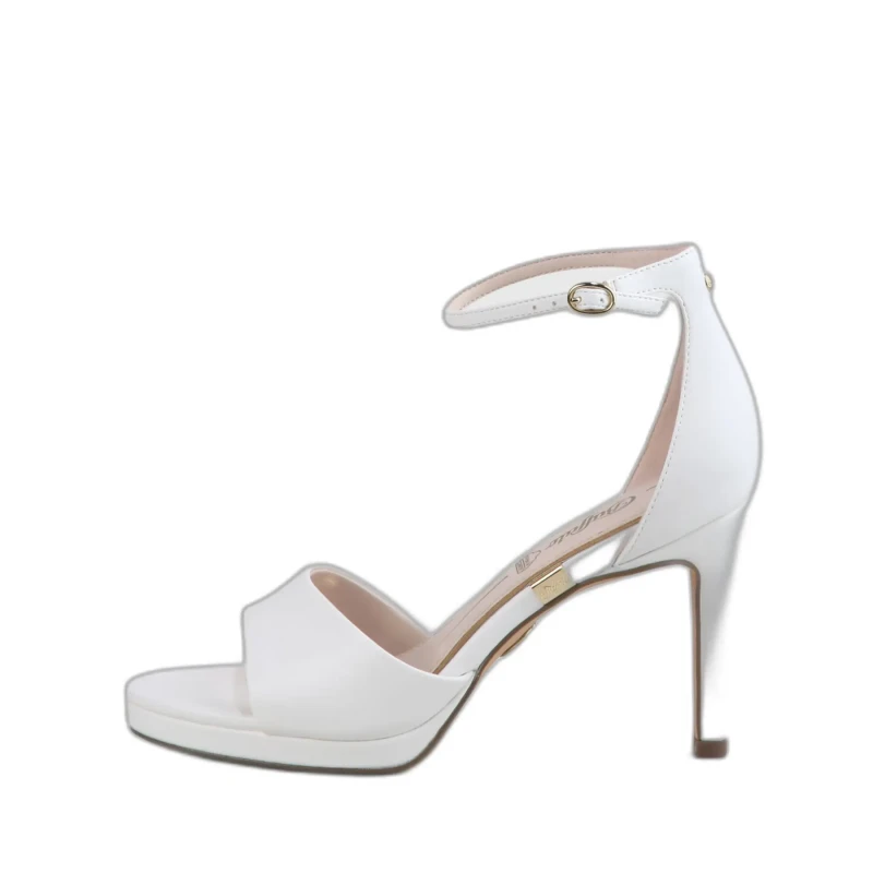 Image of Buffalo Womens heel sandals Buffalo Ronja Blanc Female 40