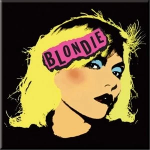 Blondie Punk Logo Fridge Magnet