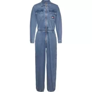 Tommy Jeans Mom Denim Jumpsuit DF6115 - Blue