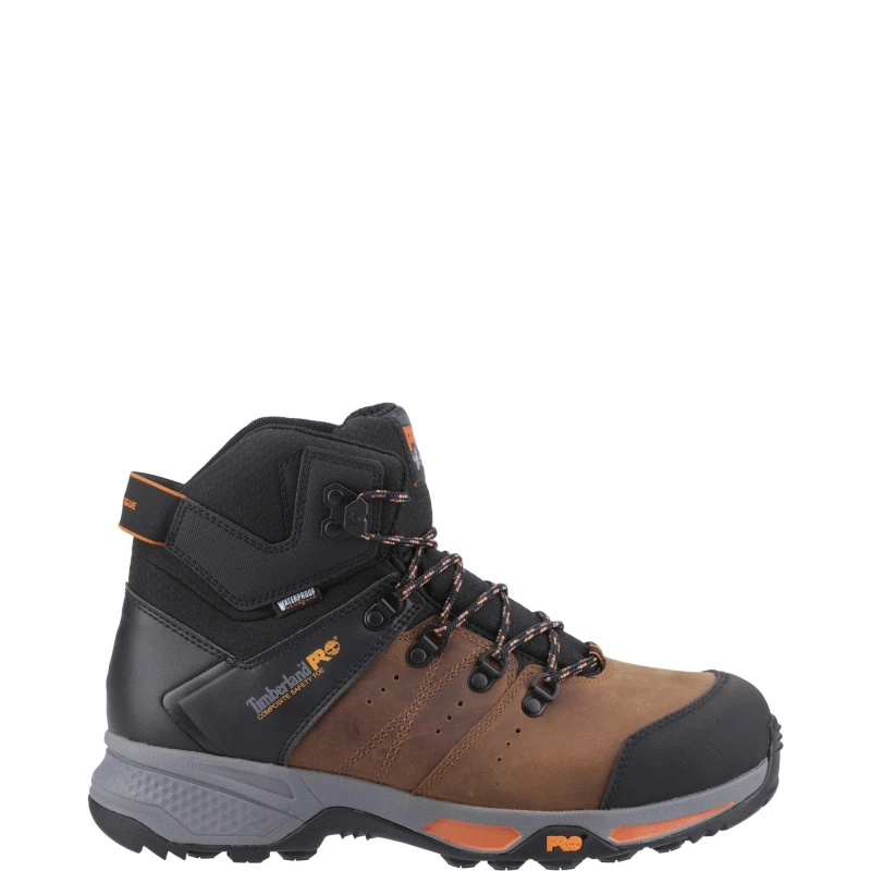 Image of Timberland Pro Mens Switchback Lightweight Safety Boots UK Size 12 (EU 47) BROWN TIM090-BROWN-12