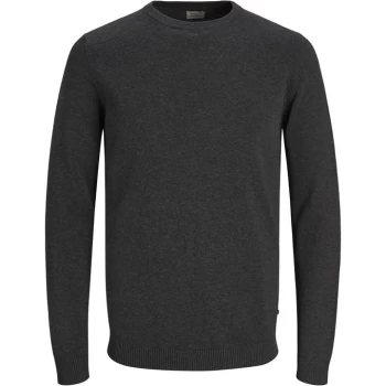 image of Jack and Jones Crew Neck Knit - Grey