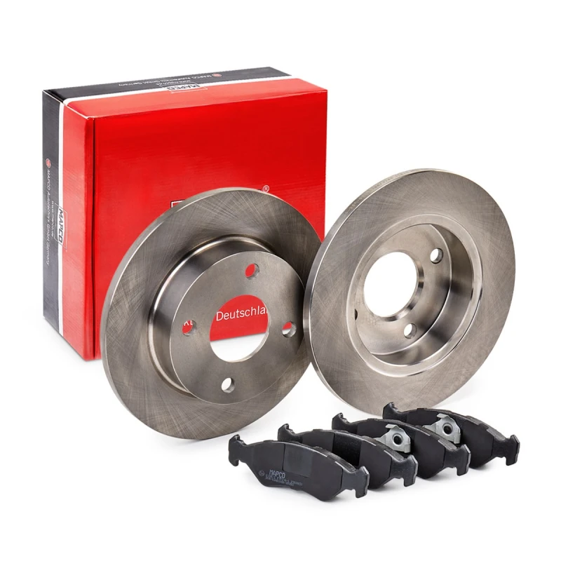 Image of MAPCO 47653 Brake disc and pads set Front Axle, Brake Disc Type: solid, excl. wear warning contact Brake Set,disc brakes (3405)