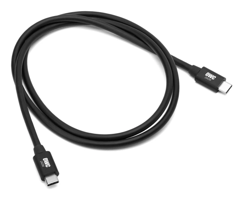 Image of OWC OWC 1.0M (39.4") Thunderbolt 5 (USB-C) Cable OWCCBLTB5C1.0M
