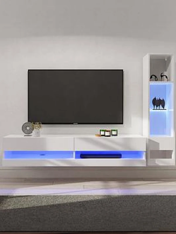 Image of GFW GFW Galicia 2 Piece Furniture Set with 150cm - White
