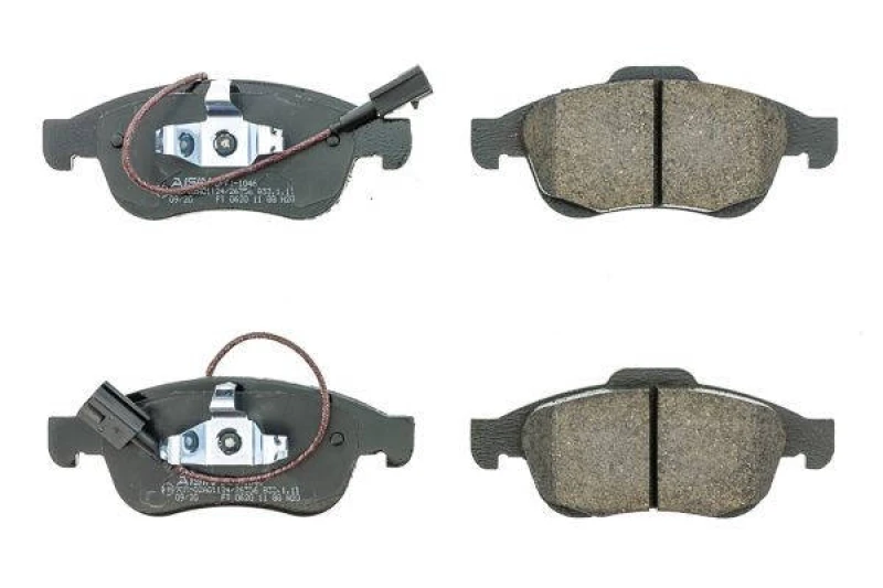 Image of AISIN BPFI-1046 Brake pad set Premium ADVICS by AISIN incl. wear warning contact Brake Pad Set,disc brake (402)