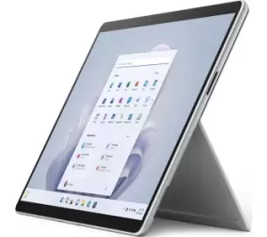 Image of Microsoft 13" Surface Pro 9 - Intel Core i5, 256GB SSD, Platinum, Silver/Grey