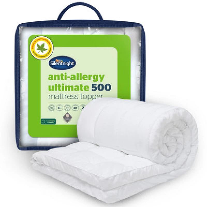 Image of Silentnight Anti Allergy Ultimate 5Cm Mattress Topper - Super King