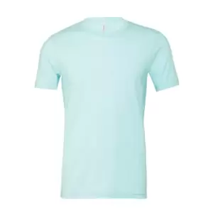 Image of Bella + Canvas Adults Unisex Heather CVC T-Shirt (L) (Heather Ice Blue)