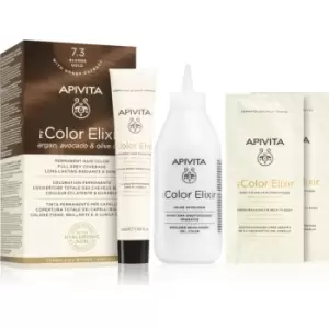 image of Apivita My Color Elixir hair colour ammonia-free shade 7.3 Blonde Gold