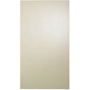 image of Cooke Lewis Raffello High Gloss Cream Tall standard door W500mm