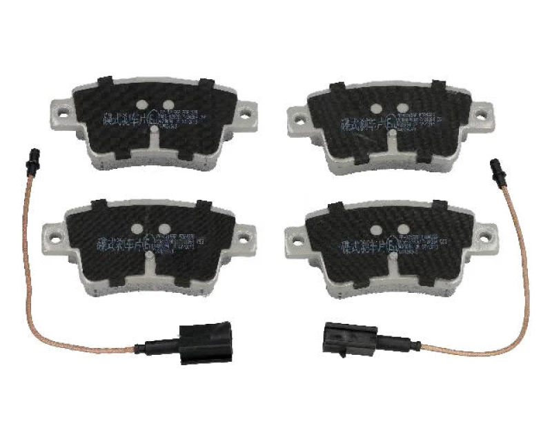 Image of ASHIKA 51-00-0215 Brake pad set Rear Axle, incl. wear warning contact Brake Pad Set,disc brake (402)