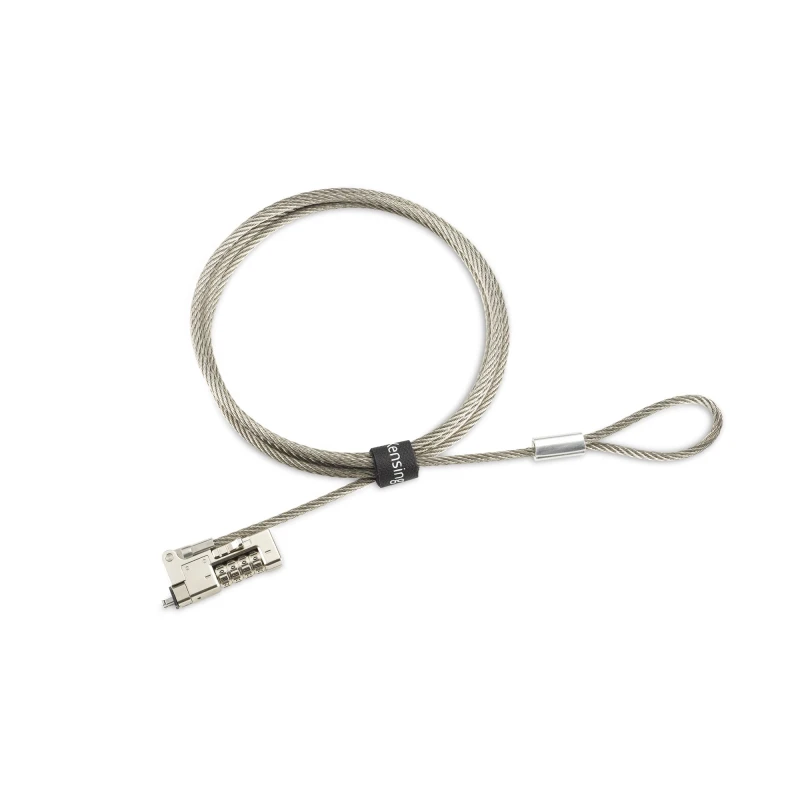 Image of Kensington Slim NanoSaver 2.0 EQ Combination Laptop Lock Silver - EXR70853AC