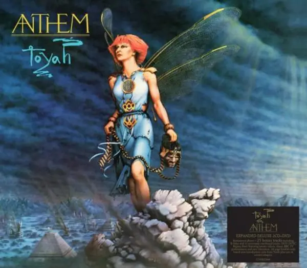 Image of Toyah Anthem - Expanded Deluxe 2CD+DVD - Sealed 2022 UK 3-disc CD/DVD Set CDTRED849