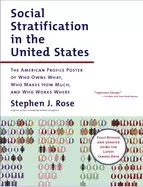 Image of social stratification in the united states the american profile poster of w