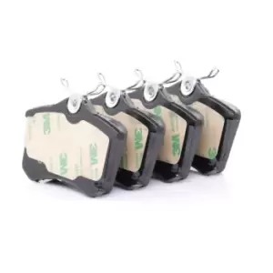 Image of ZIMMERMANN Brake pad set 23554.170.1 Brake pads,Brake pad set, disc brake VW,AUDI,FIAT,Golf IV Schragheck (1J1),Golf V Schragheck (1K1),POLO (9N_)