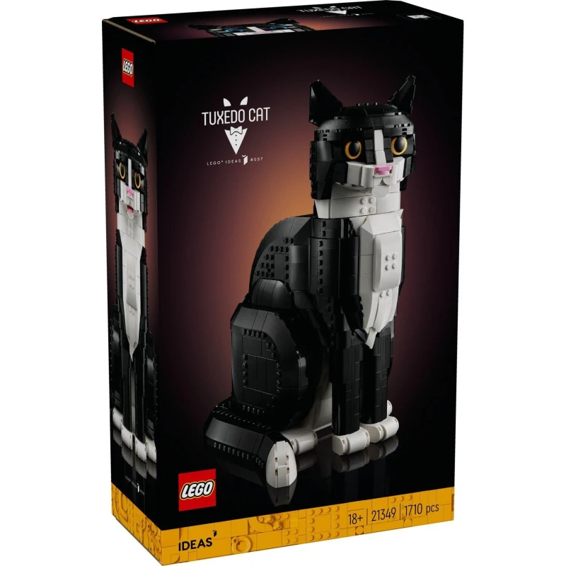 Image of Lego LEGO Ideas Tuxedo Cat 21349 Multi - LEGO Multi BV03601
