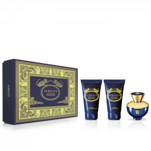 image of Versace Dylan Blue Pour Femme Eau de Toilette 50ml Gift Set