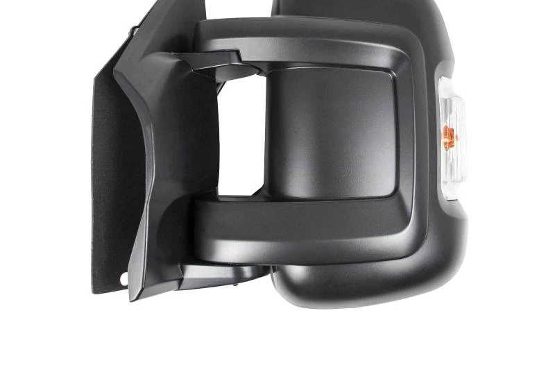 Image of PRASCO FT9307315 Wing mirror Left, black, Electric, Short mirror arm, with sensor Outside Mirror (50)
