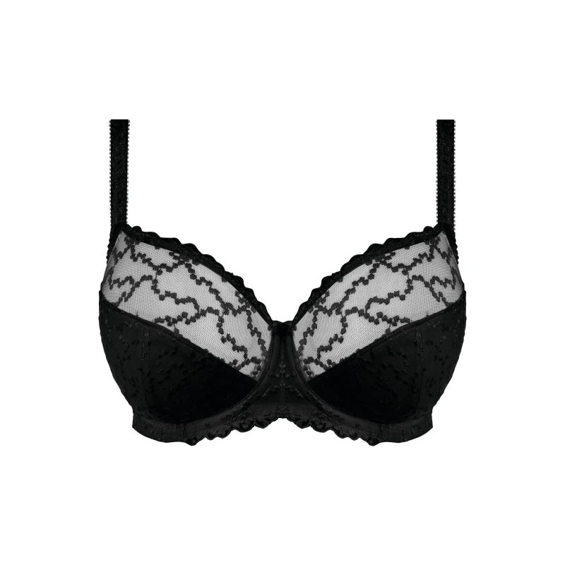 Image of Fantasie Ana Underwired Side Support Bra Black female 32E