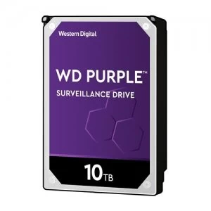 Image of Western Digital 10TB WD Purple Surveillance Hard Disk Drive WD101PURZ