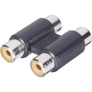 Image of RCA Audiophono Adapter 2x RCA socket phono 2x RCA socket phono