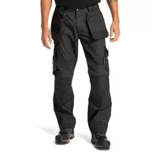 image of Timberland Pro Interax Work Holster Trousers - Jet Black 30' Waist Regular Leg - Black