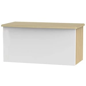 Robert Dyas Kirkhill Ready Assembled Blanket Box Pine