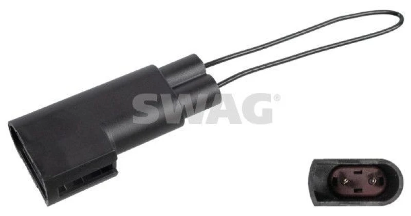 Image of Brake pad wear sensor SWAG 33 10 2340