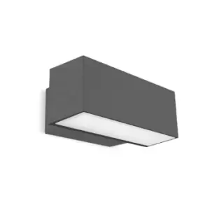 Image of Afrodita LED Light Outdoor Large Wall Washer Light Urban grey IP65