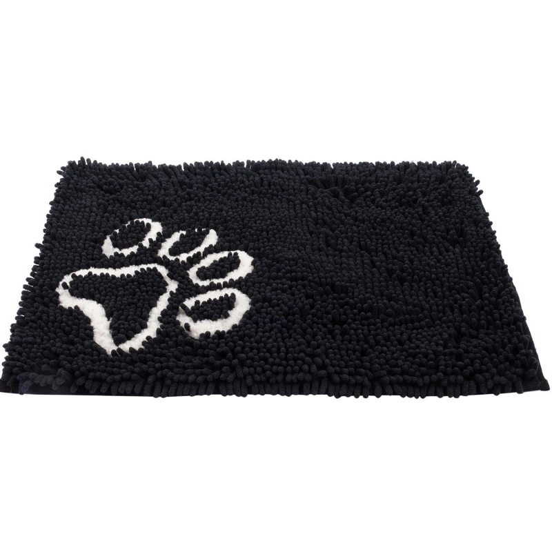 Image of Bunty Microfibre Pet Mat Bed - Black unisex Small