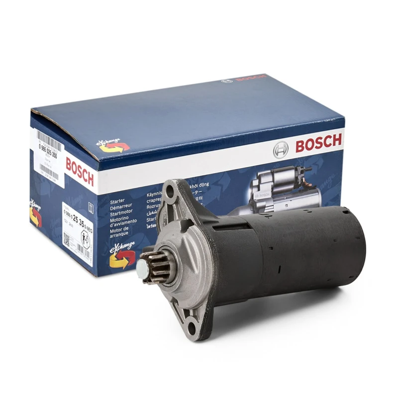 Image of Bosch 0 986 024 360 Starter motor 2kW, 12V, Number of Teeth: 11 Starter (2)