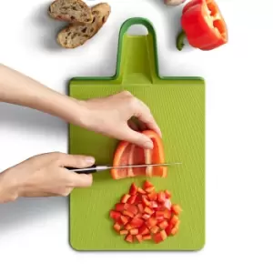 Image of Joseph Joseph Chop2Pot Plus Green Large Chopping Board Green