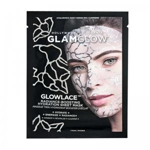 image of Glamglow Glowlace Radiance-Boosting Hydration Sheet Mask