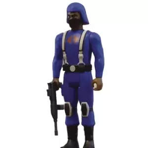 image of GI Joe Cobra Trooper Y-back Dk Brown Wave 1A Reaction Figure