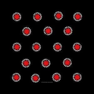 Image of Red Hot Chili Peppers - Asterisk Unisex Bandana - Black