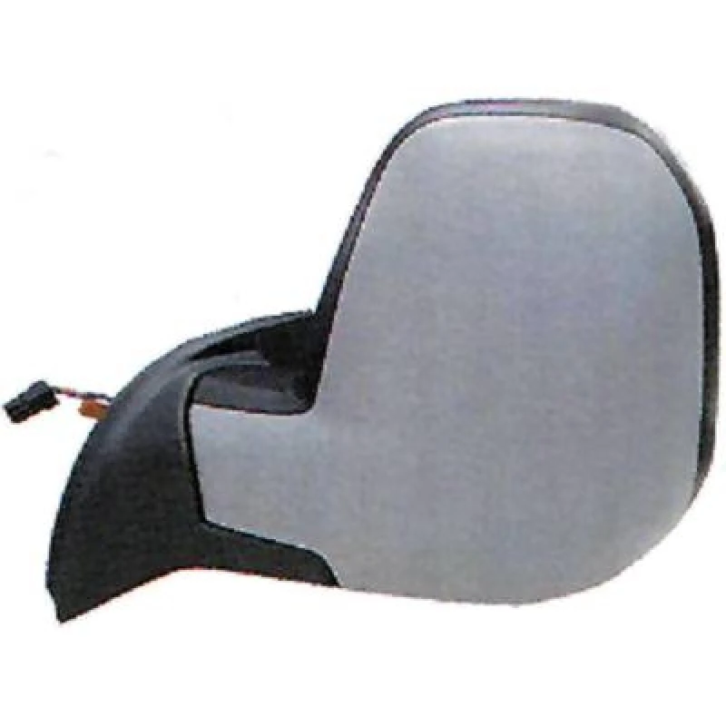 Image of DIEDERICHS 4013727 Wing mirror Left, Convex, primed, with two plugs Outside Mirror (50)