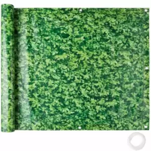 Image of Tectake Balcony & Garden Privacy Screen Type 1 Green