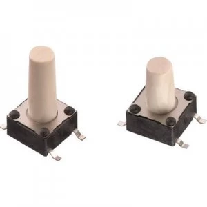 Image of Wuerth Elektronik WS TSS 430152043826 Pushbutton 12 Vdc 0.05 A 1 x OffOn momentary