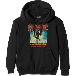 Image of AC/DC - Blow Up Your Video Unisex Large Hoodie - Black