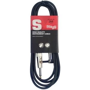 image of Stagg SGC3PLDL Heavy Duty Instrument Cable Phone-Phone- 3m