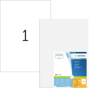 Image of Permanent Labels PREMIUM A3 297x420 mm 100 Sheets HERMA - n/a