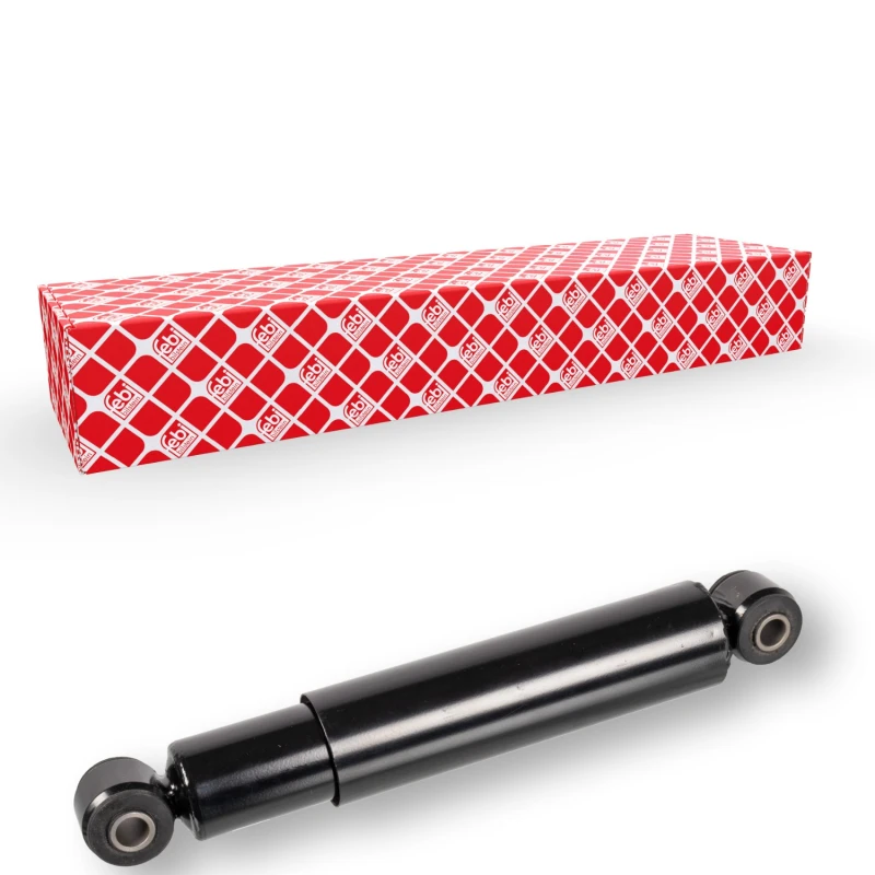 Image of FEBI BILSTEIN 173554 Shock absorber Rear Axle, Oil Pressure, Telescopic Shock Absorber, Bottom eye Shock Absorber (854)