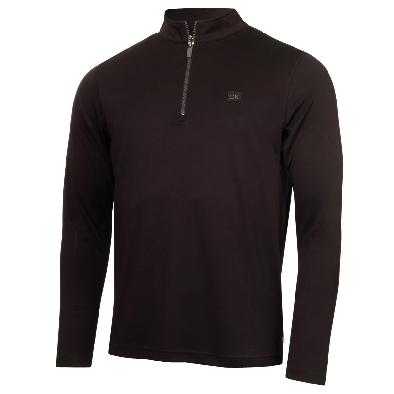 Image of Calvin Klein Golf Mens Pullover Jumper Black male Small