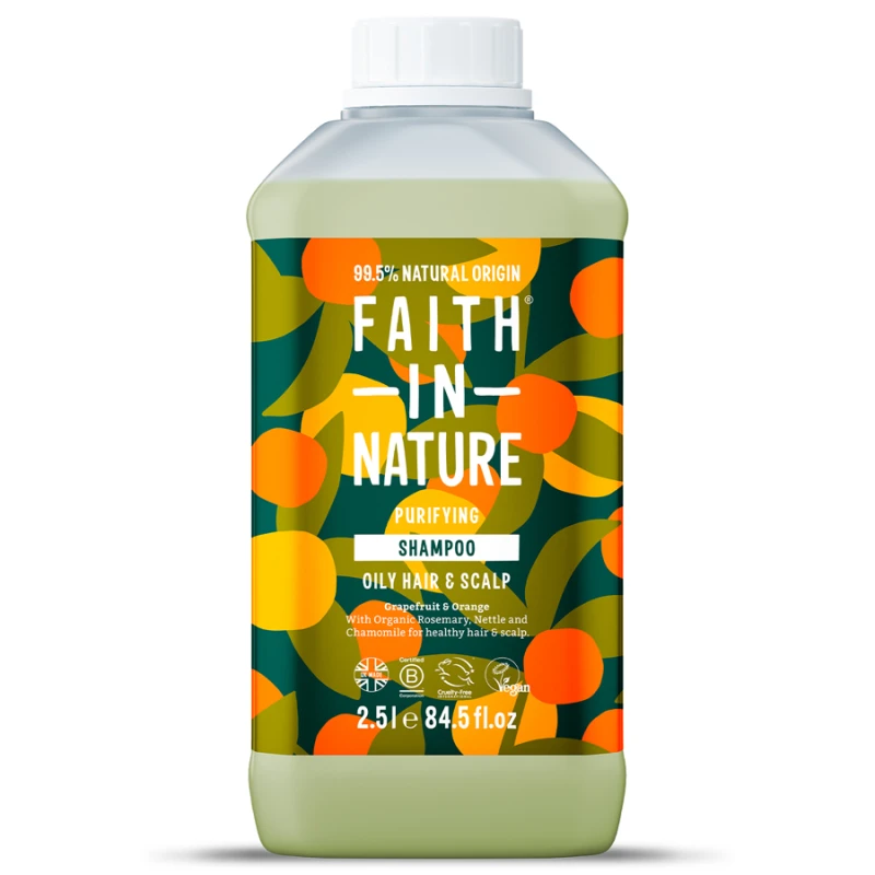 Image of Faith in Nature Grapefruit & Orange Shampoo - 2.5L