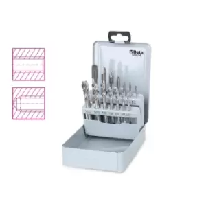 Image of Beta Tools 429/C14 14pc HSS Cobalt 5% Tap Set Blind & Clearance M3-M12 004290201