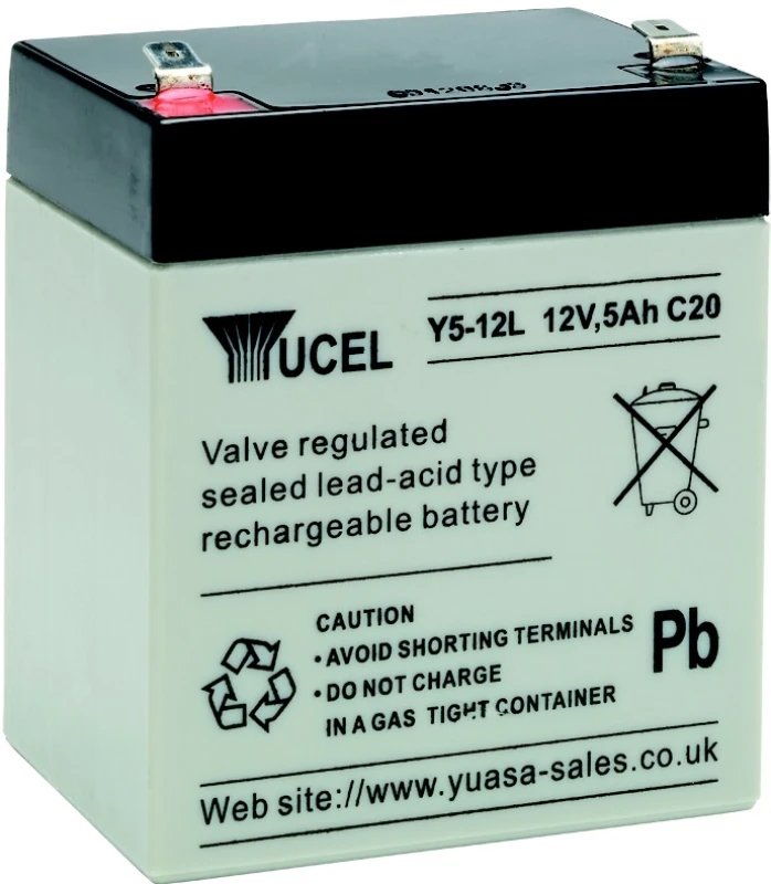 Image of Yuasa Y5-12L UPS battery Sealed Lead Acid (VRLA) 12 V
